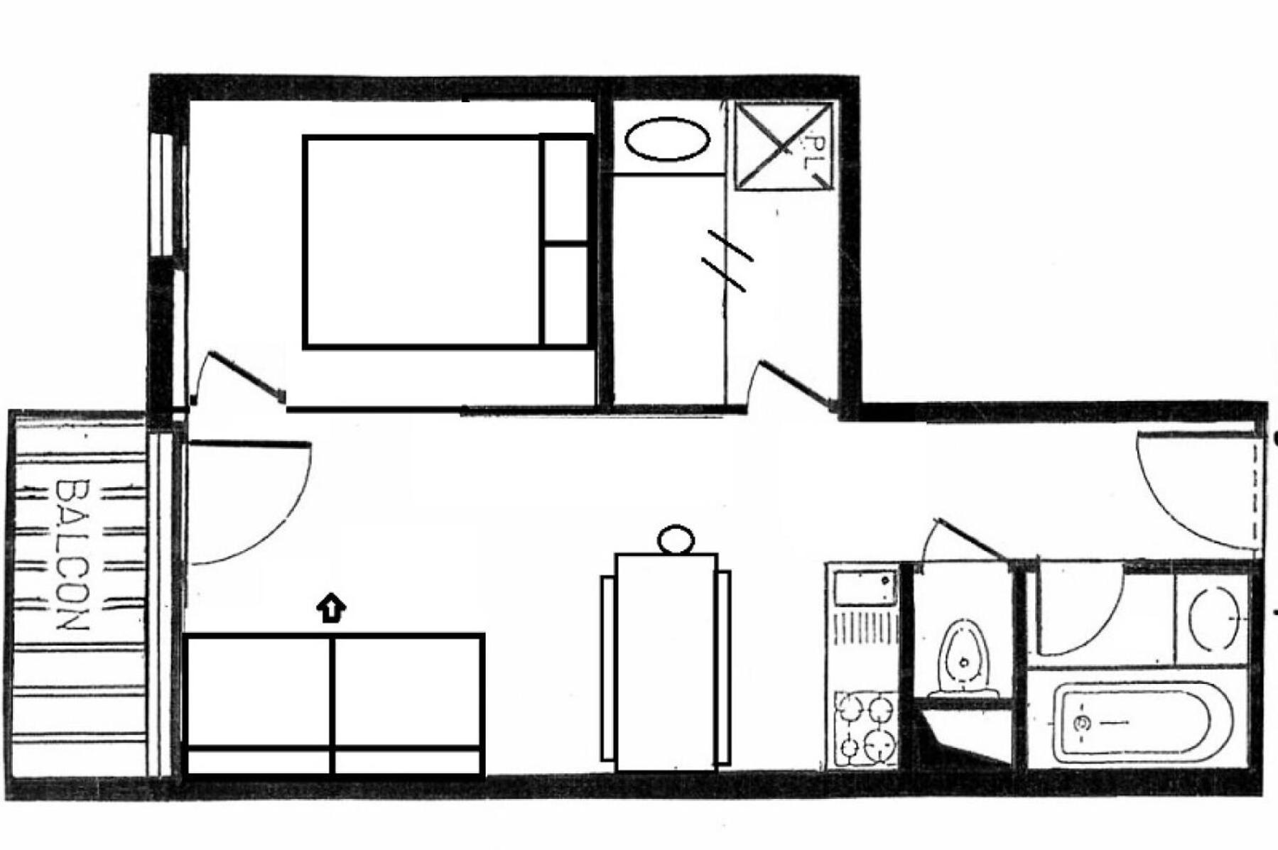 Residence Villaret - Appartement Lumineux - Depart Et Retour Skis Aux Pieds - Balcon Mae-2294 圣马丁德贝尔维尔 外观 照片