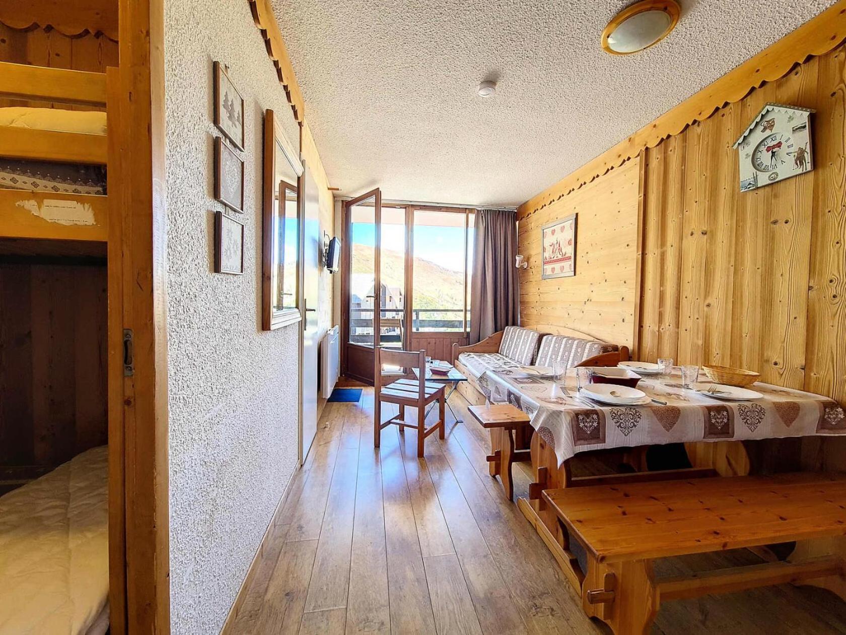 Residence Villaret - Appartement Lumineux - Depart Et Retour Skis Aux Pieds - Balcon Mae-2294 圣马丁德贝尔维尔 外观 照片