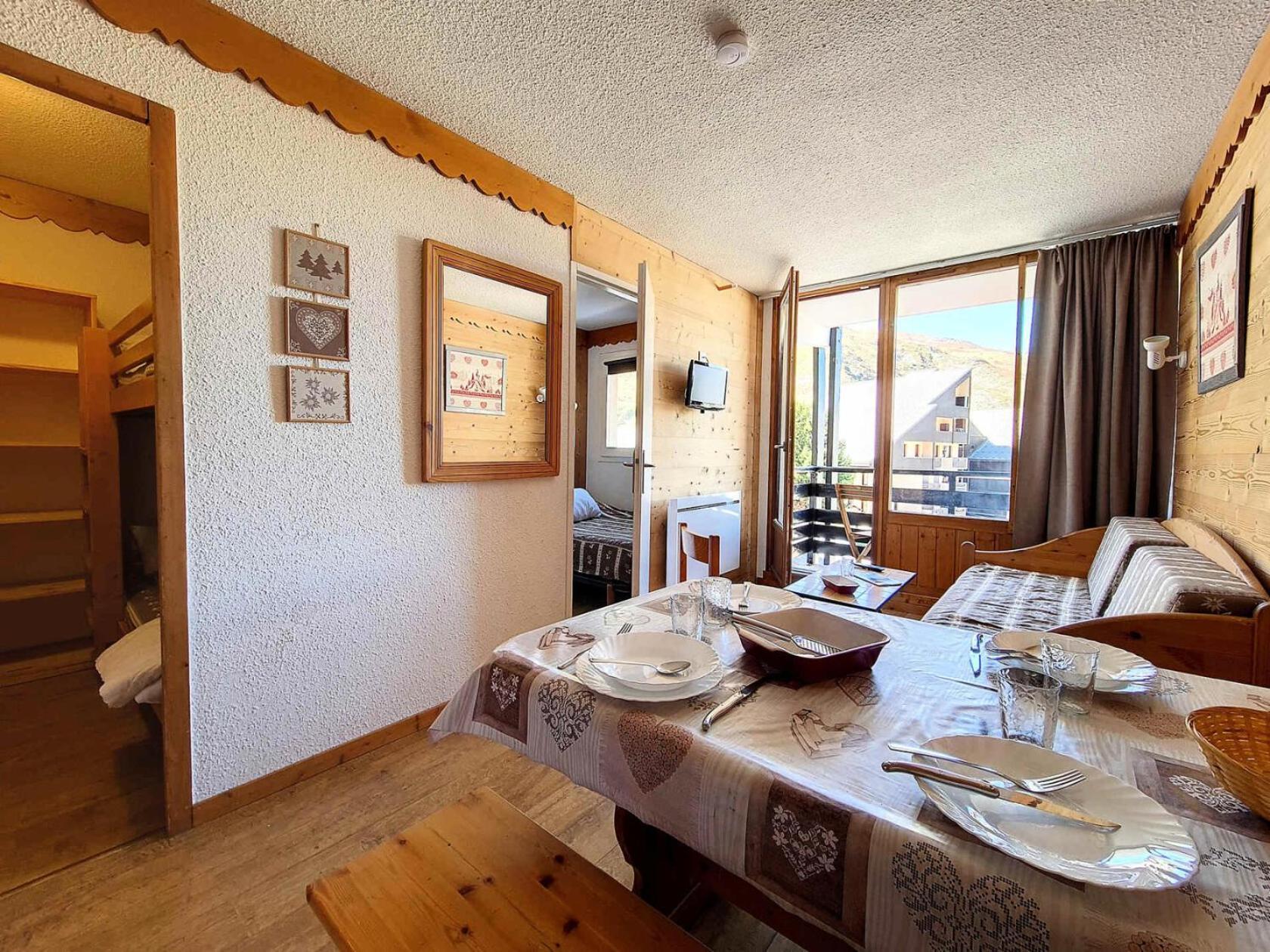 Residence Villaret - Appartement Lumineux - Depart Et Retour Skis Aux Pieds - Balcon Mae-2294 圣马丁德贝尔维尔 外观 照片