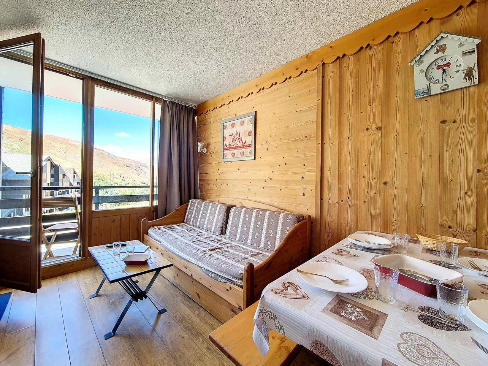 Residence Villaret - Appartement Lumineux - Depart Et Retour Skis Aux Pieds - Balcon Mae-2294 圣马丁德贝尔维尔 外观 照片